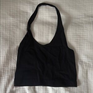 Ardene Basic Black Halter Top